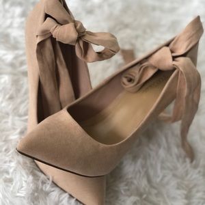 Tan Heels w/ Straps